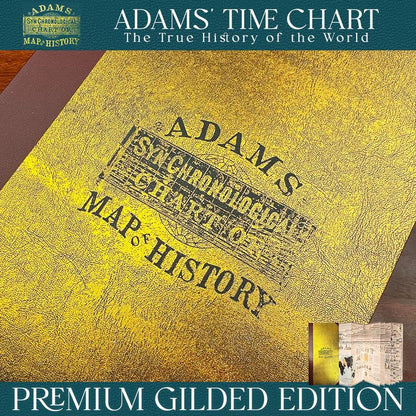 Adams Time Chart Map of History Book