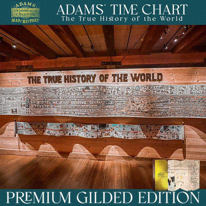 Adams Time Chart Map of History Book